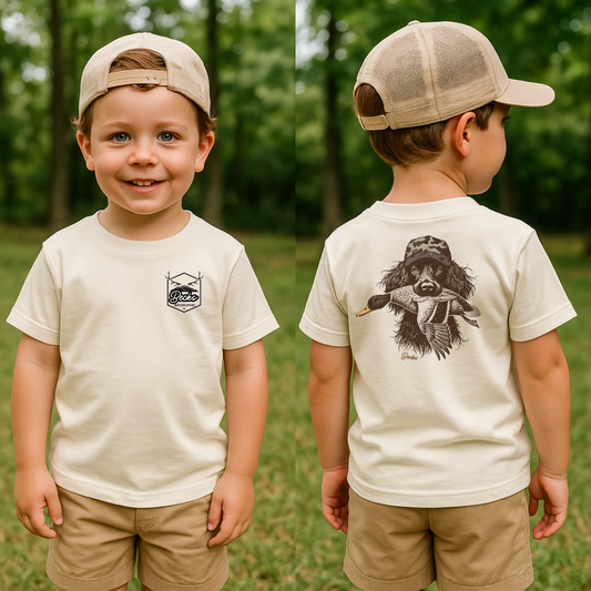 🦆 Retriever Duck Hunt Kids Tee