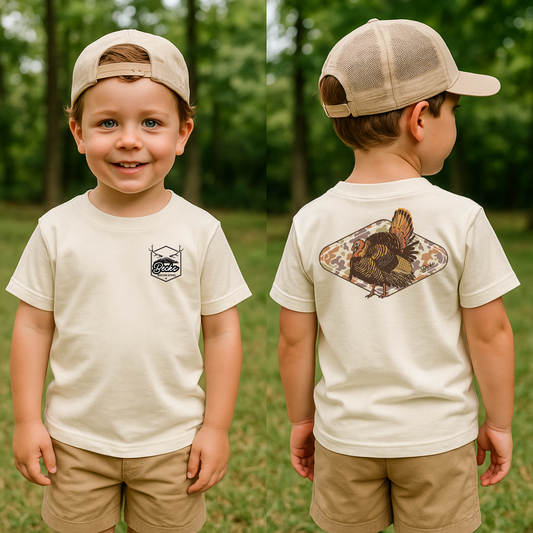🦃 Turkey Camo Kids Tee