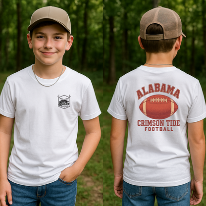 🏈 Alabama Crimson Tide Kids Tee