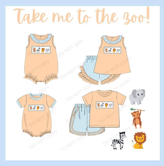 Take Me to the Zoo Kids Collection 🦓🦁🐵