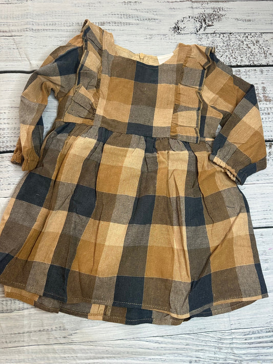 Plaid Ruffle Dress