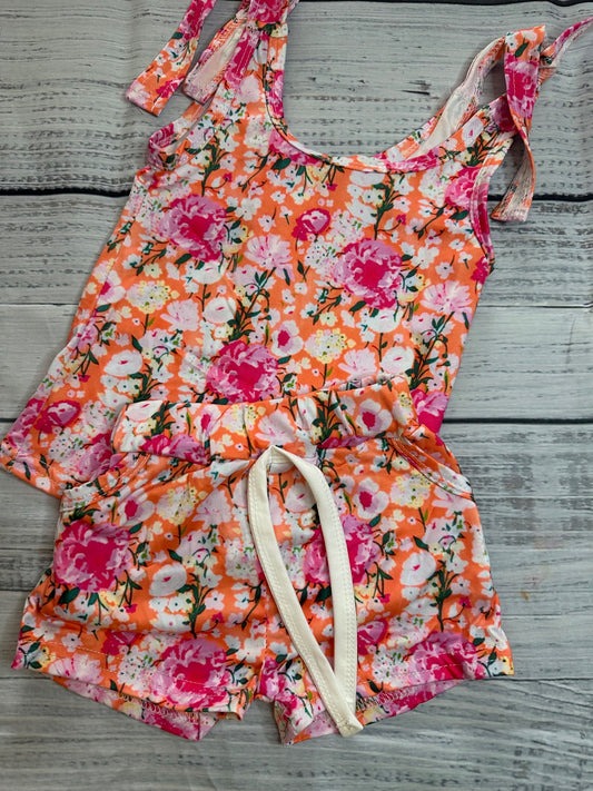 Orange Floral Set