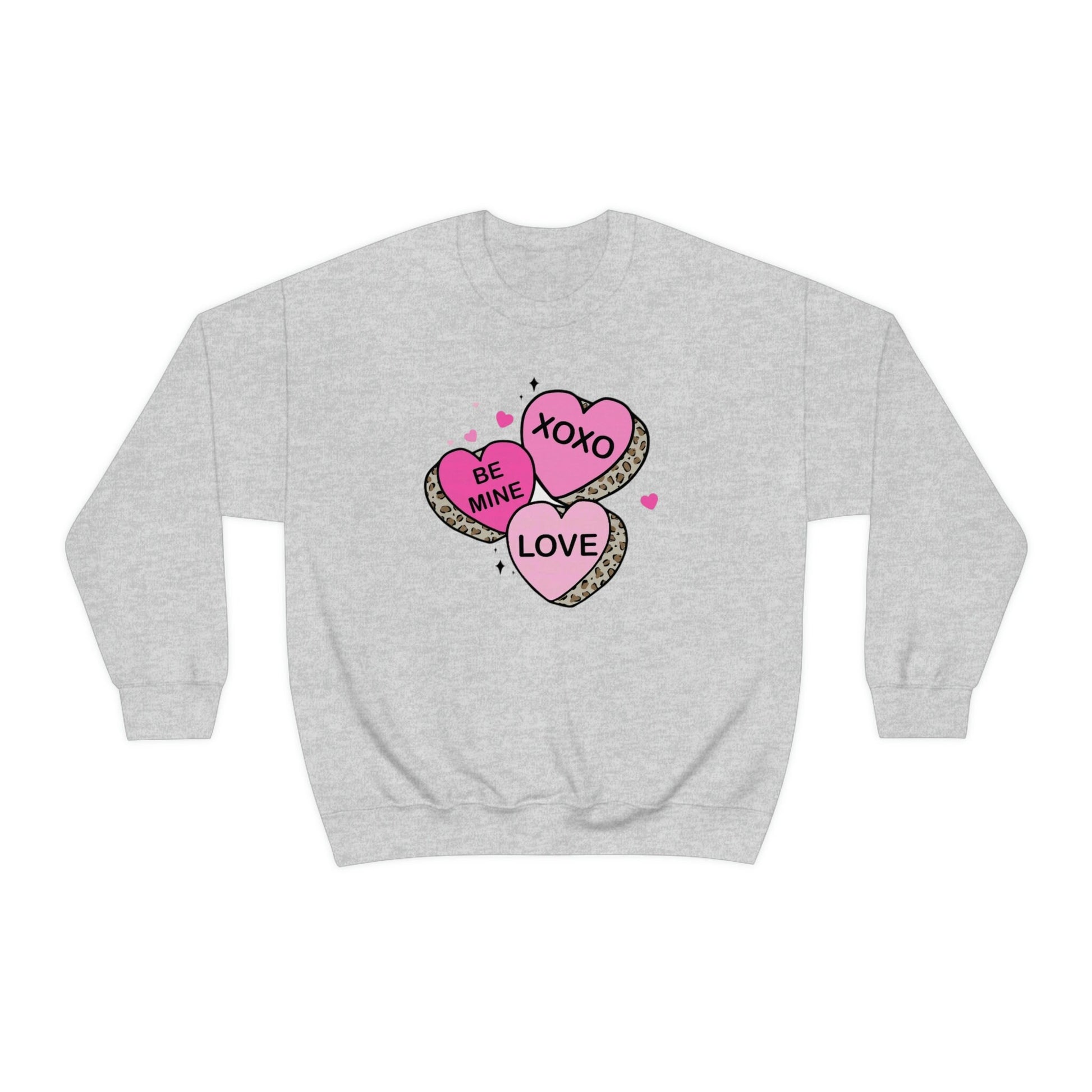 Candy Hearts Sweatshirt, Candy Hearts Crewneck, Conversation Hearts Sweater, Valentines Day Sweatshirt