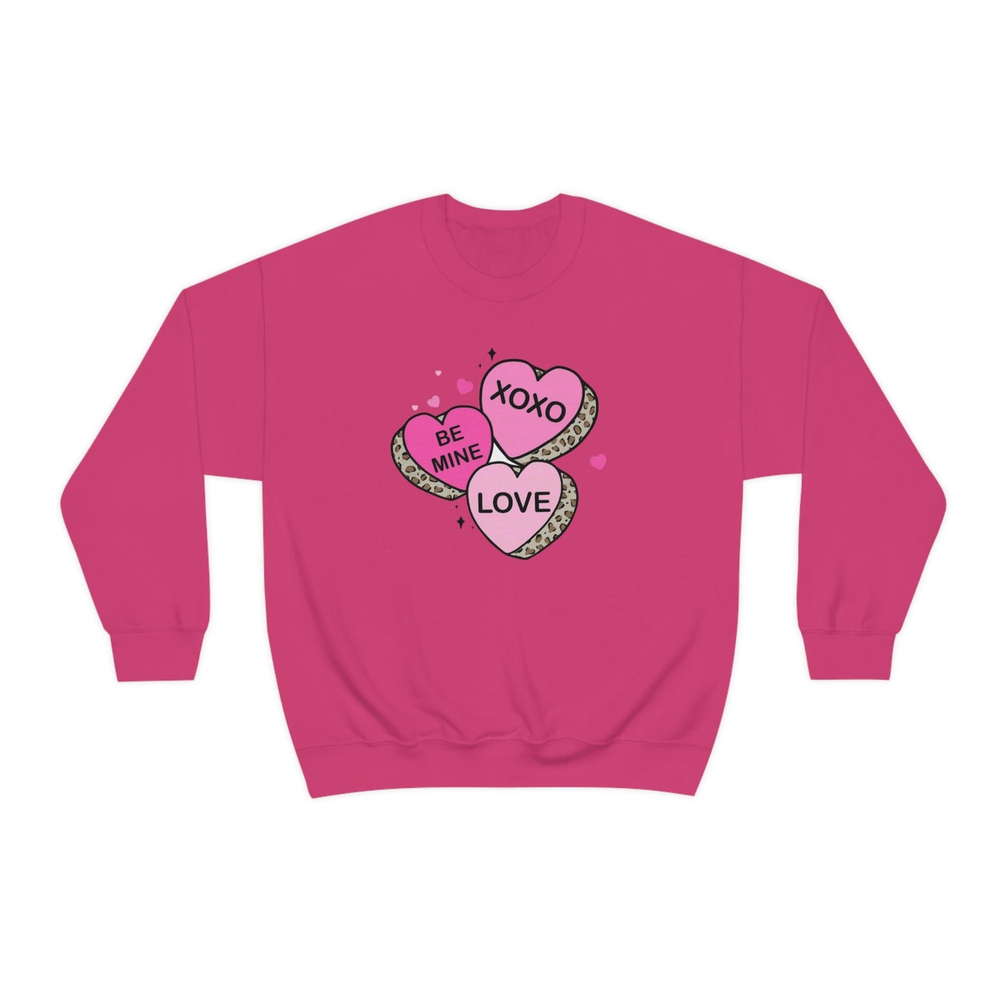 Candy Hearts Sweatshirt, Candy Hearts Crewneck, Conversation Hearts Sweater, Valentines Day Sweatshirt