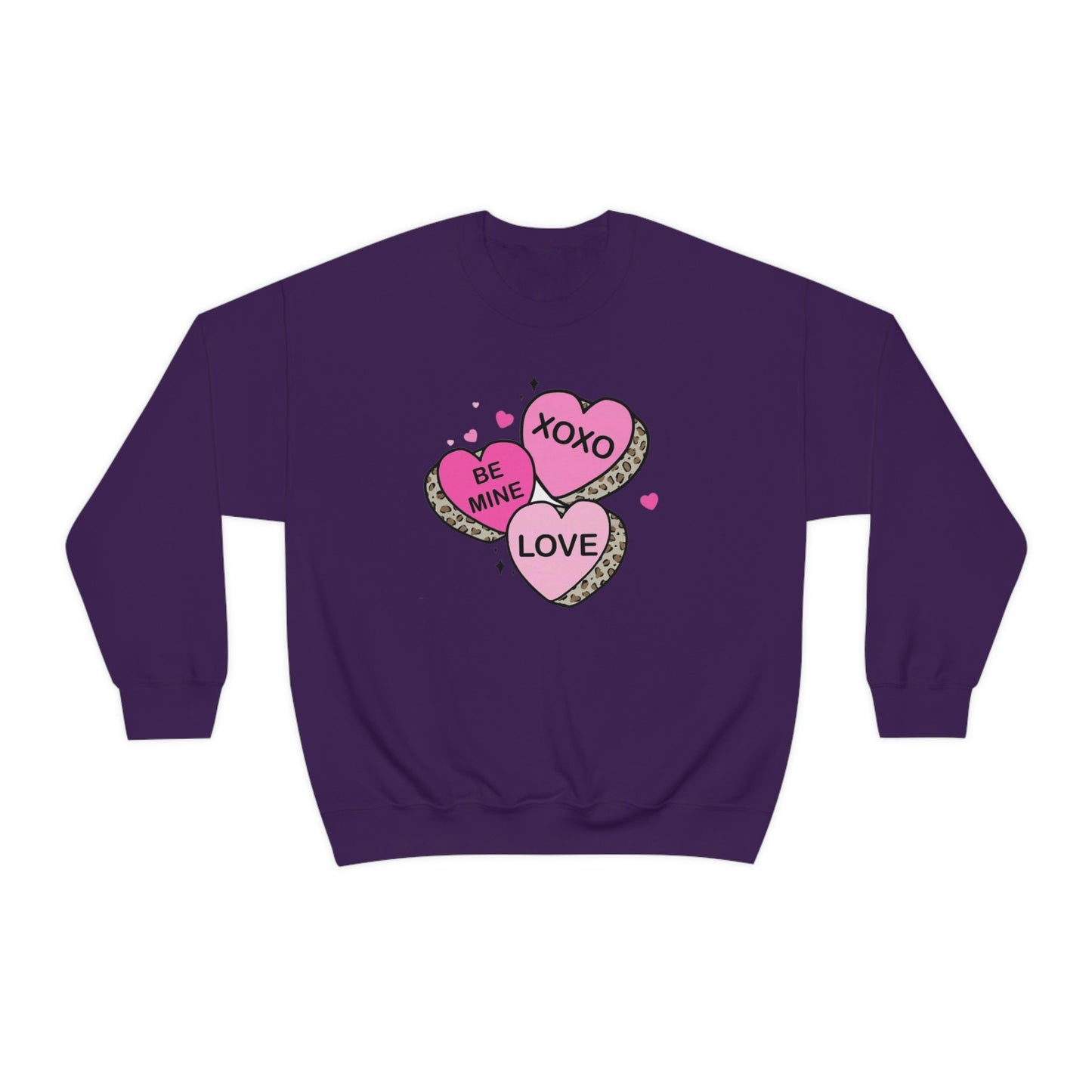 Candy Hearts Sweatshirt, Candy Hearts Crewneck, Conversation Hearts Sweater, Valentines Day Sweatshirt