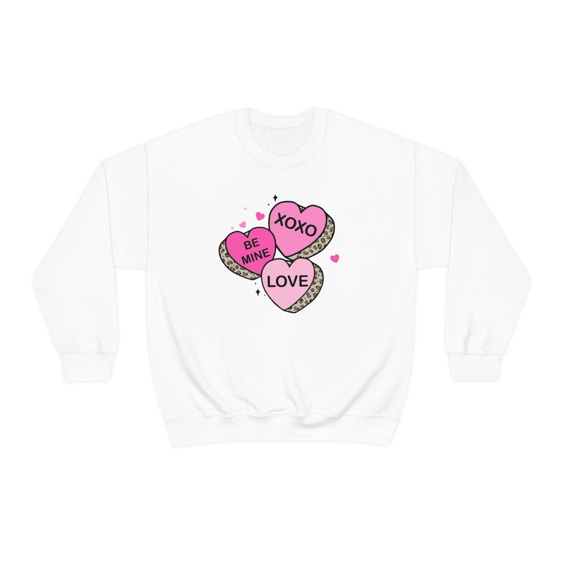 Candy Hearts Sweatshirt, Candy Hearts Crewneck, Conversation Hearts Sweater, Valentines Day Sweatshirt