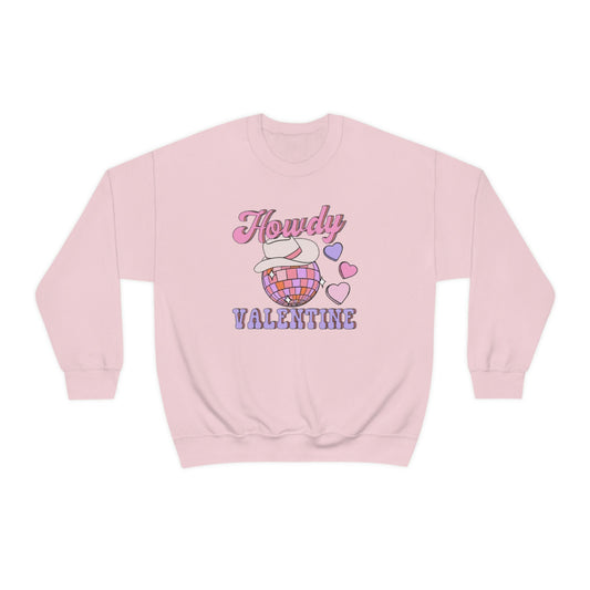 Western Howdy Valentine Sweatshirt, Western Valentine Sweatshirt, Cowboy Valentine Sweatshirt, Cowgirl Valentine Day Sweatshirt,