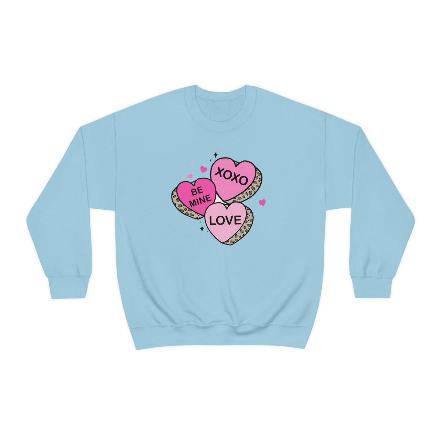 Candy Hearts Sweatshirt, Candy Hearts Crewneck, Conversation Hearts Sweater, Valentines Day Sweatshirt