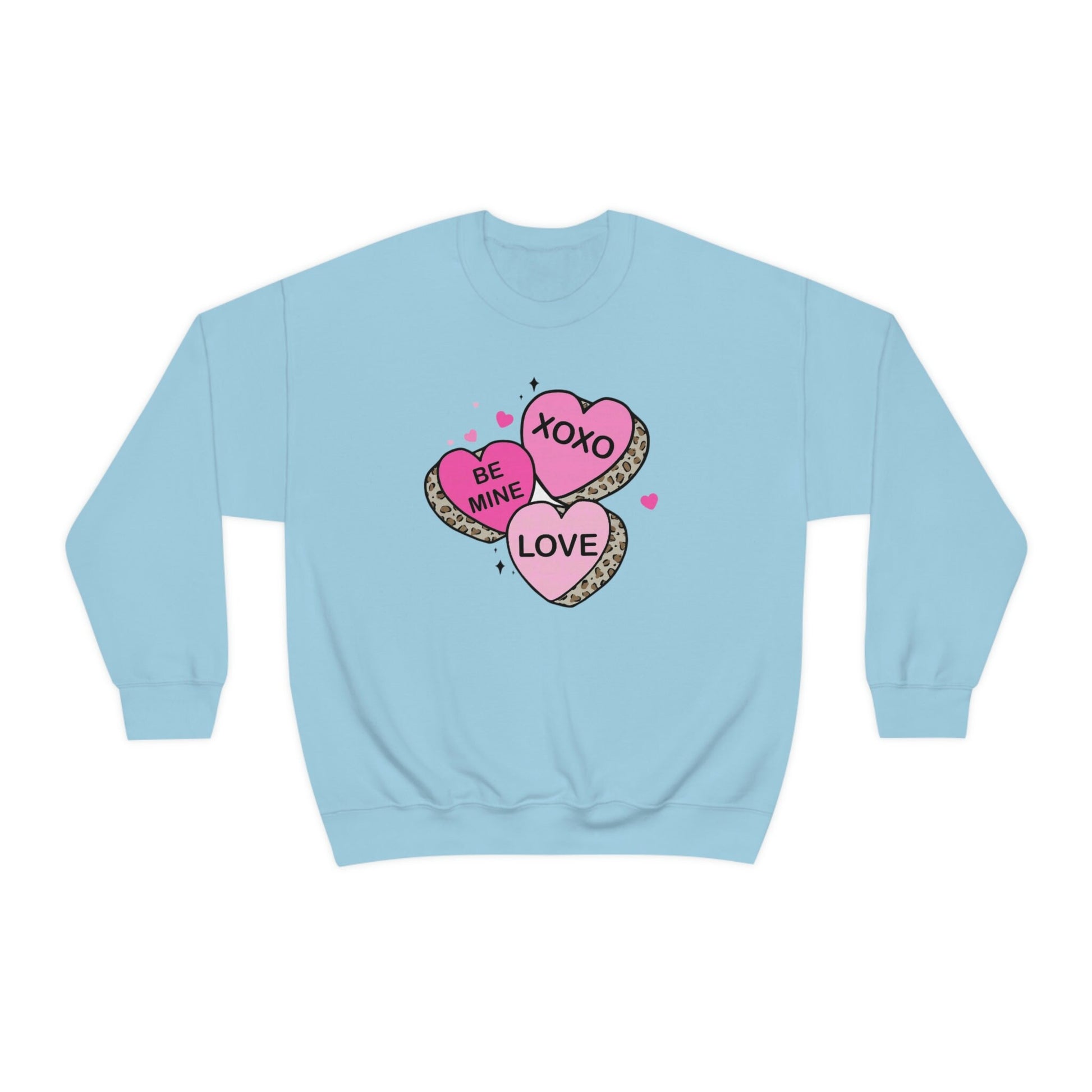 Candy Hearts Sweatshirt, Candy Hearts Crewneck, Conversation Hearts Sweater, Valentines Day Sweatshirt