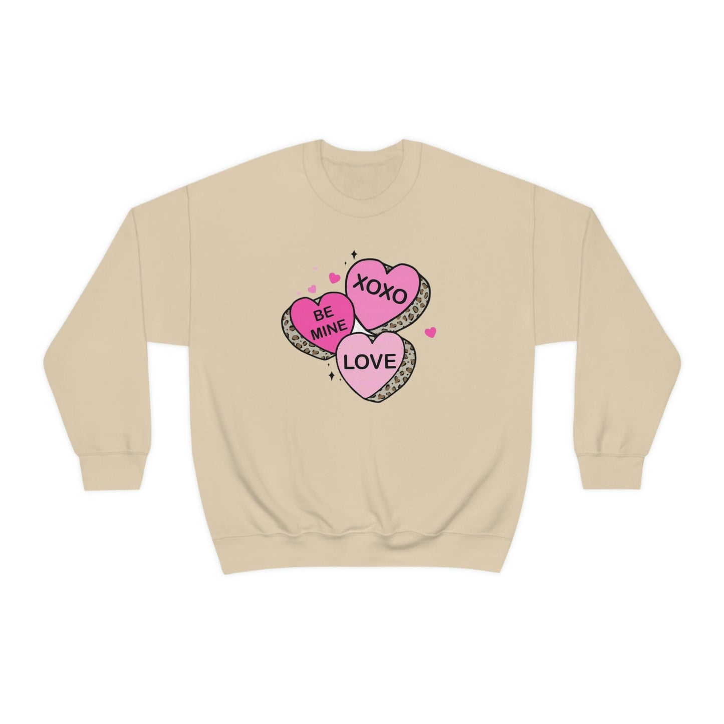 Candy Hearts Sweatshirt, Candy Hearts Crewneck, Conversation Hearts Sweater, Valentines Day Sweatshirt