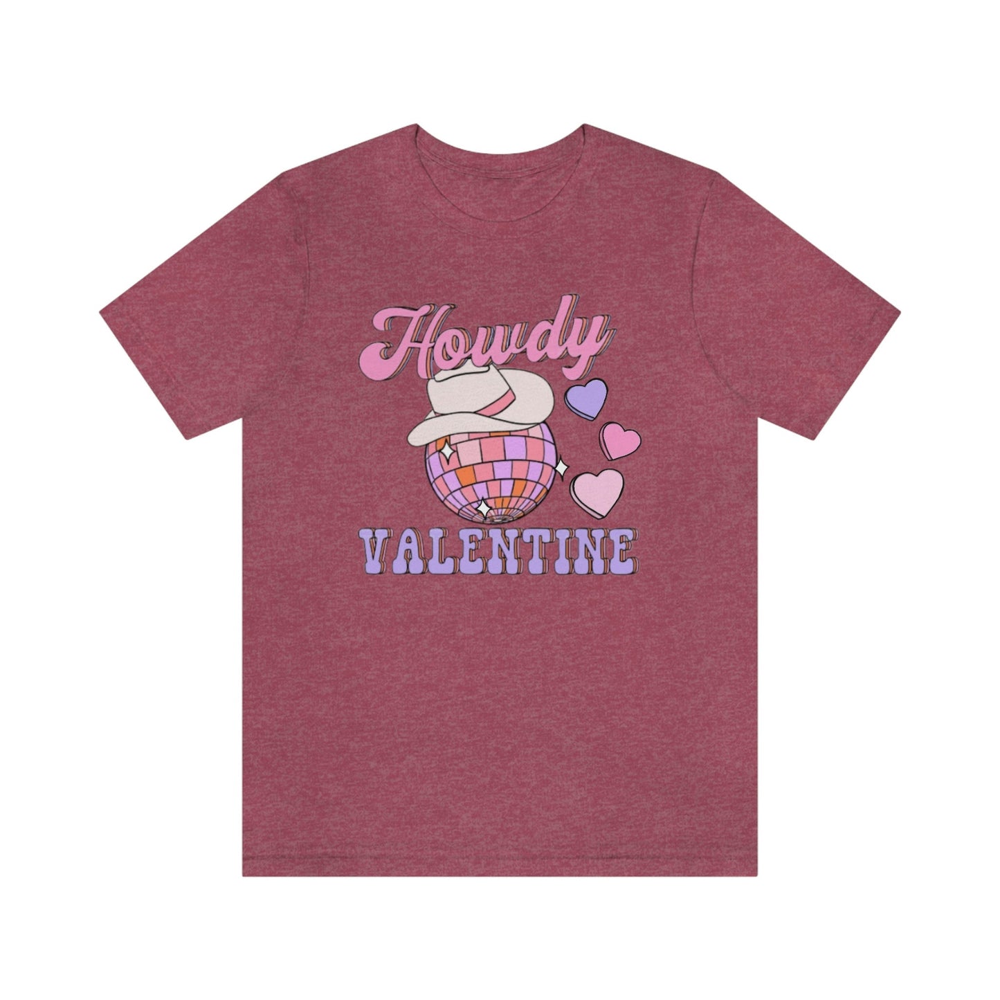 Howdy Valentine Shirt, Western Valentine's Day Gift, Funny Valentines Tee, Valentines Day Gift For Her, Country Retro Valentine Day Shirt